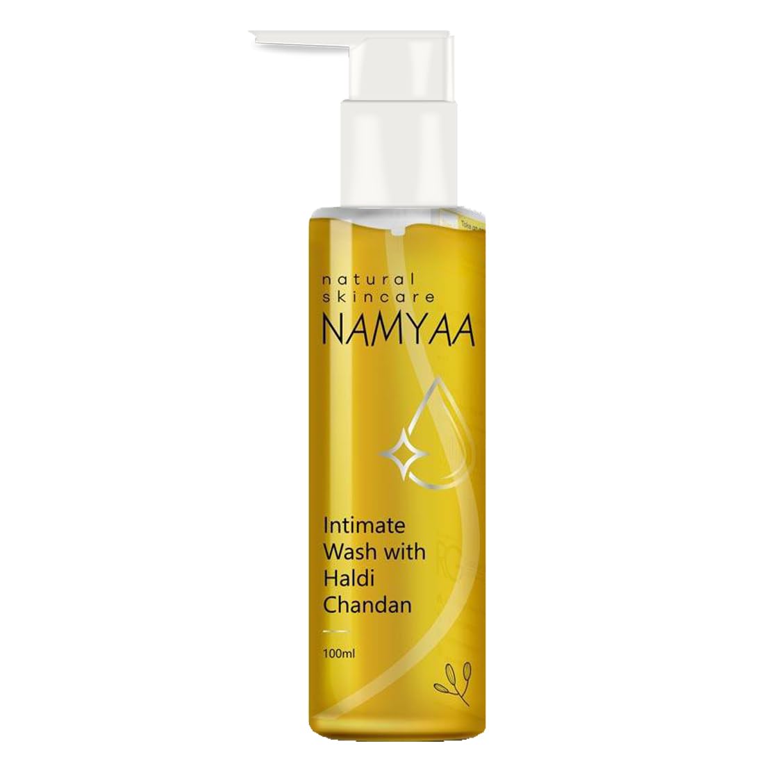 Namyaa Haldi Chandan Intimate Wash Germ Odour Protection pH Balanced 100g Pack of 3 - Image 4