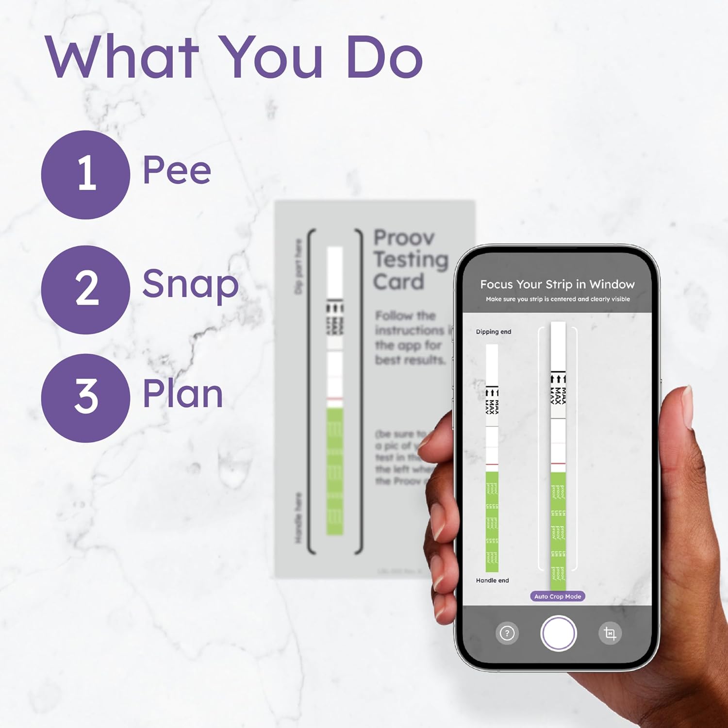 Proov Predict Ovulation Test Strips for Peak Fertility, 30 LH Hormone Tests for Women - Image 4