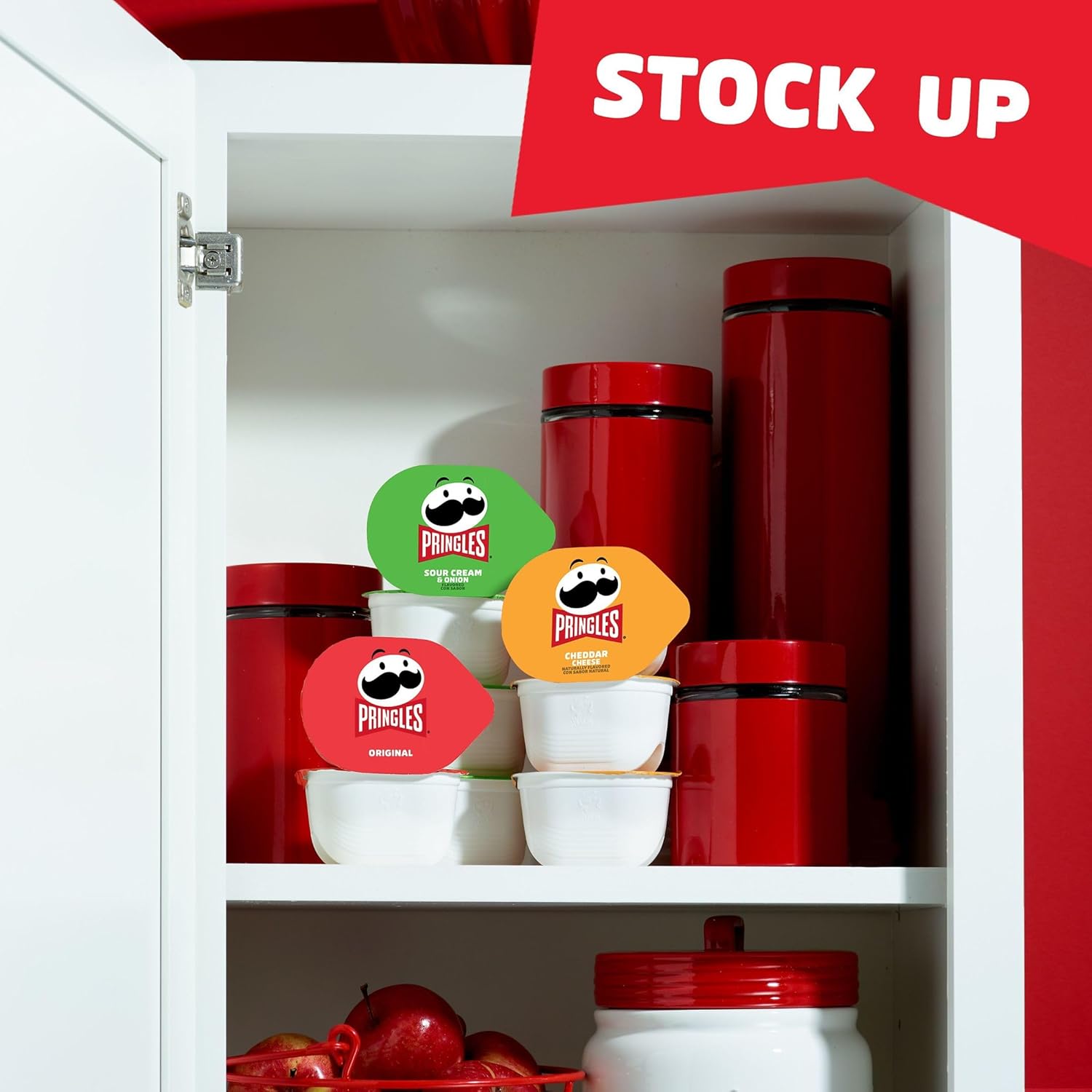 Pringles Variety Pack Potato Crisps Snack Stacks Lunch Office Kids 36 Cups - Image 5