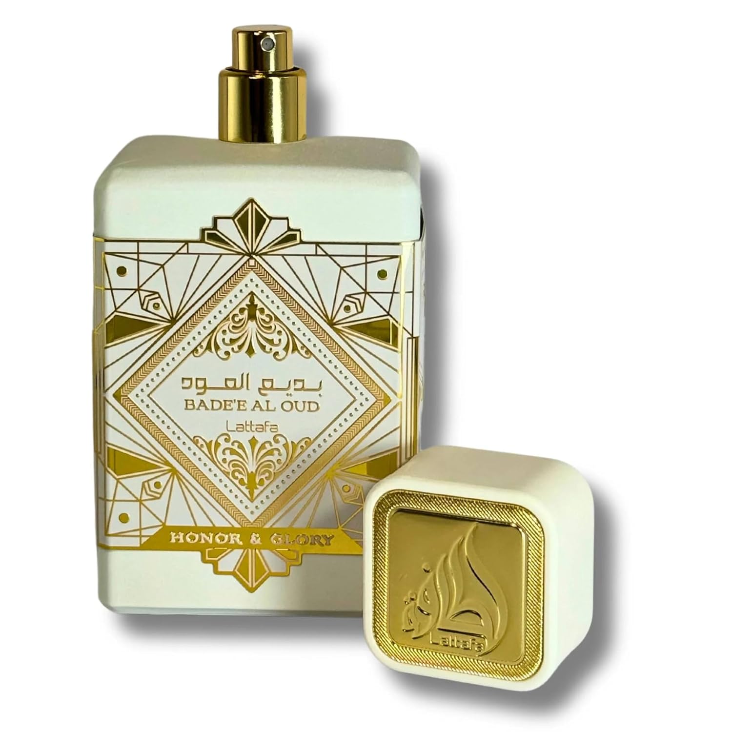 Lattafa Bade'e Al Oud Honor & Glory 3.4 Oz Unisex Eau de Parfum Fruity Vanilla Warm Spicy Woody - Image 4