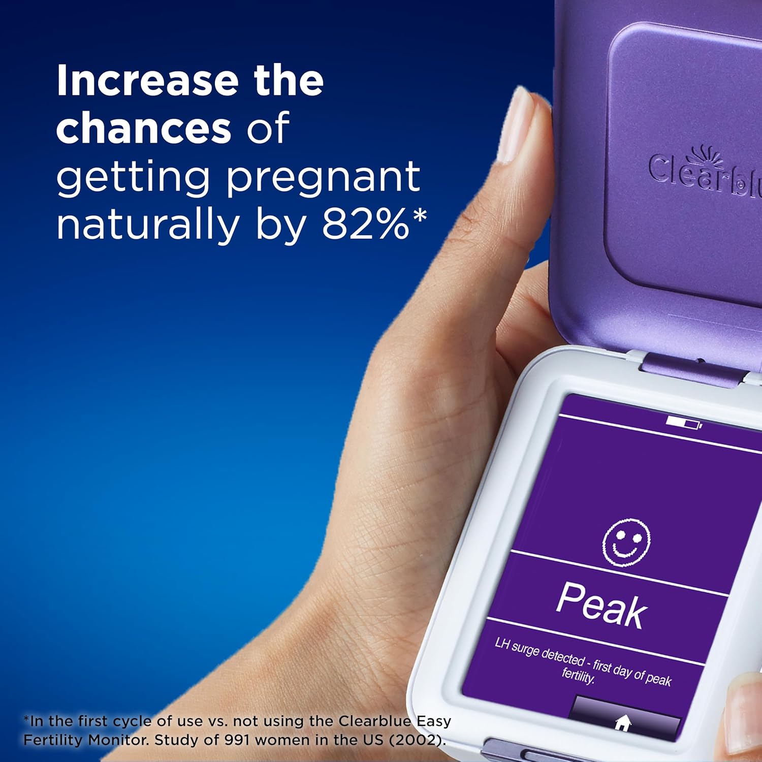 Clearblue Fertility Monitor Test Sticks 30 Count Pack - Image 3