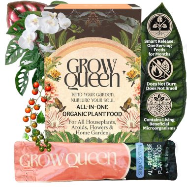 Organic All-in-One Plant Food for Indoor Houseplants and Vegetable Gardens 7 Servings Feeds 14 Gallons