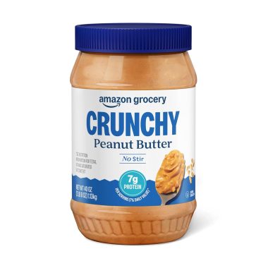 Amazon Grocery Crunchy Peanut Butter 40 Oz Large Size