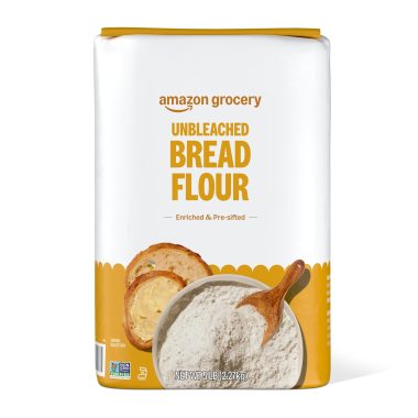 Amazon Grocery Unbleached Enriched Bread Flour 5 Lb Bag