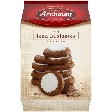 Archway Iced Molasses Classic Soft Cookies 12 Oz Bag