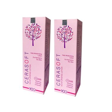 Cerasoft Moisturizing Lotion Twin Pack 2 x 100ml Bottles
