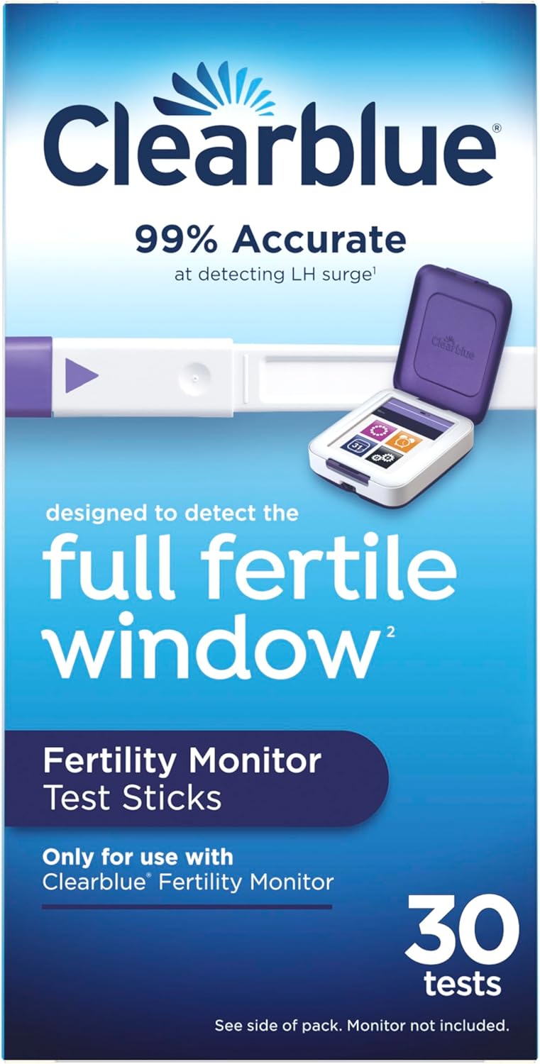 Clearblue Fertility Monitor Test Sticks 30 Count Pack