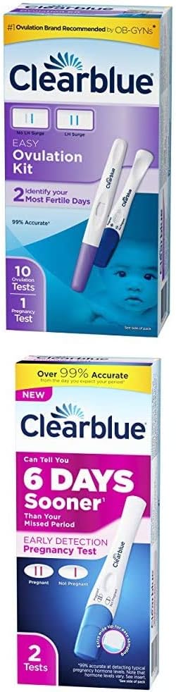 Clearblue Ovulation and Pregnancy Test Kit 13 Tests Early Detection