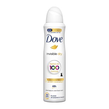 Dove Invisible Dry Antiperspirant Deodorant 48-Hour Protection Against White Marks