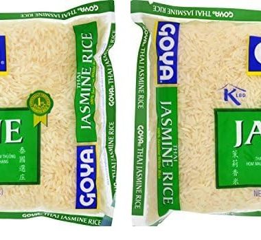 Goya Thai Jasmine White Rice 2-Pack 64 oz Total