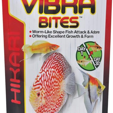 Hikari Vibra Bites Fish Flavor Pellets for Fish, 9.8oz Red