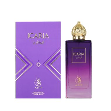 Icaria Fruity Floral Eau de Parfum for Women, 3.4 oz, with Pear, Iris, Jasmine, Orange Blossom, Patchouli