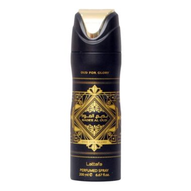 Lattafa Bade'e Al Oud Oud for Glory Unisex Perfumed Deodorant Spray 200ml 6.67oz