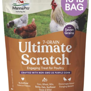 Manna Pro 7-Grain Ultimate Chicken Scratch Non-GMO Treat 10 lb Bag