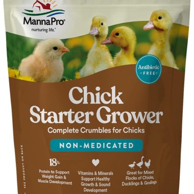 Manna Pro Non-Medicated Chick Starter Crumbles with Vitamins and Minerals 5 lb Bag