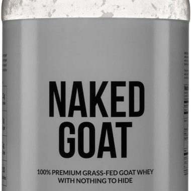 NAKED Goat Pasture Fed Whey Protein Powder Wisconsin Dairies 2lb Bulk GMO Free Easy Digest All Natural