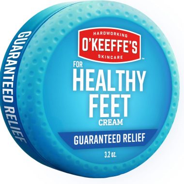 O'Keeffe's Healthy Feet Foot Cream 3.2 oz Jar Guaranteed Relief Extremely Cracked Dry Feet