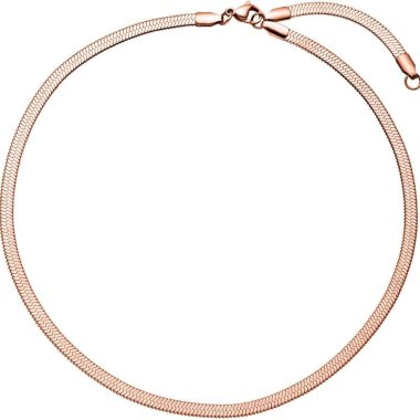Purelei I'lalo Choker Necklace 18K Gold Plated Stainless Steel 14-16 Inch Adjustable Waterproof