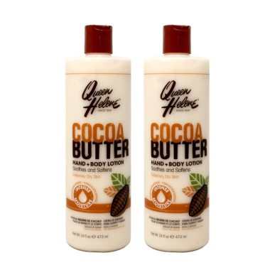 Queen Helene Cocoa Butter Hand Body Lotion 16 oz Twin Pack