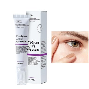 VGO 2% Pro-Xylane Eye Cream 15g for Dark Circles, Puffiness, and Wrinkles