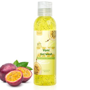 Natural Organic Passion Fruit Yoni Wash for Women pH Balanced Feminine Hygiene Cream 16oz