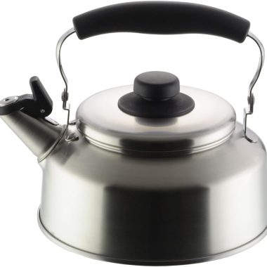 Yoshikawa YJ1277 Stainless Steel Whistling Kettle 0.7 Gallon Capacity