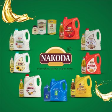 Nakoda 5 Litre Refined Soyabean Cooking Oil for Frying and Everyday Kitchen Use