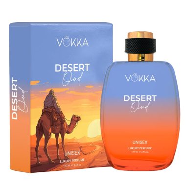 Vokka Desert Oud 100ml Unisex Luxury Long Lasting Arabian Eau De Parfum EDP Fragrance