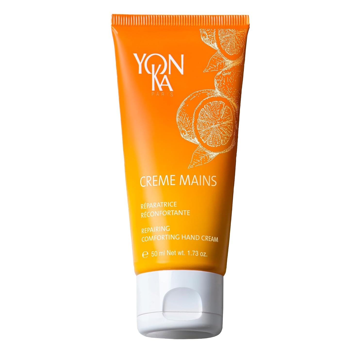 Yonka Sweet Orange Shea Butter Hand Cream 50ml Intense Nourishment Dry Hands Vitamin E Citrus Scent