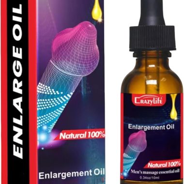 Men's Enhancement Grow Oil Big Size for Skin Hydration and Sensitivity Support
