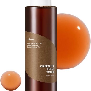 Isntree Green Tea Fresh Toner 200ml for Oily Skin Hydrating Sebum Control