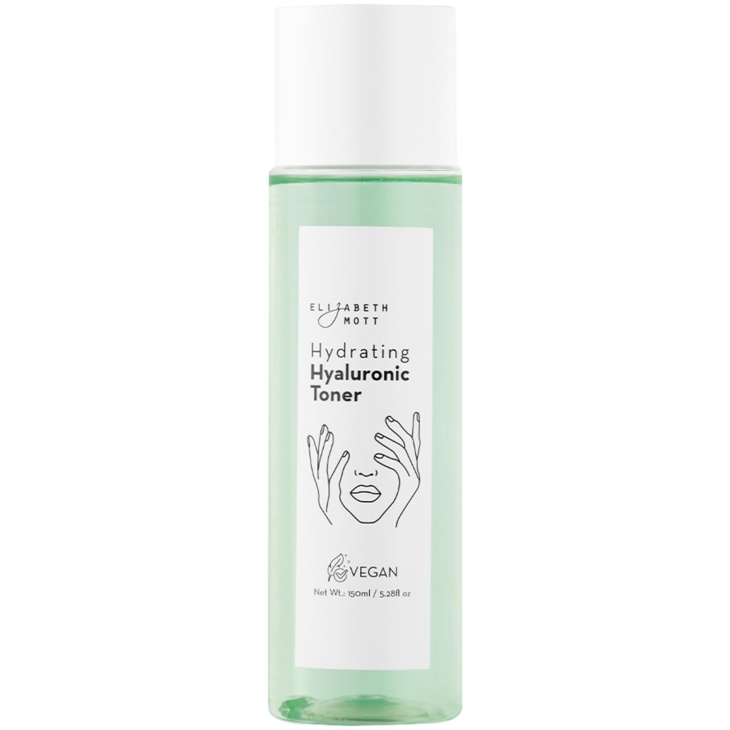 Elizabeth Mott Hyaluronic Acid Face Toner 5.07 fl oz Hydrating Glow Essence for Dry Skin