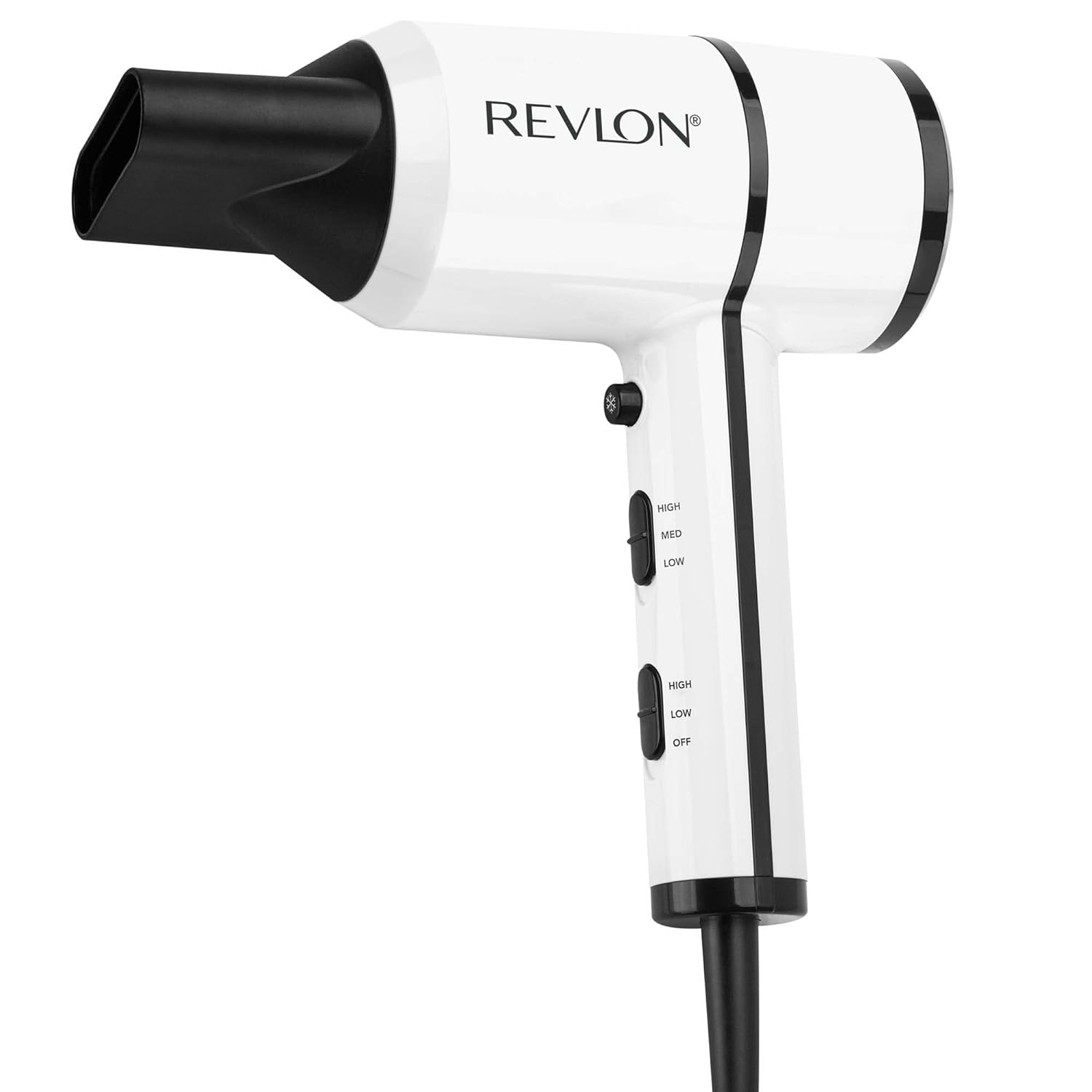 Revlon Crystal C Ceramic Compact 1875W Hair Dryer Lightweight for Shiny Hair