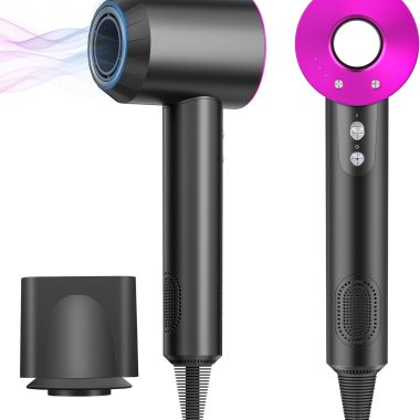 Professional Lightweight Hair Dryer 130,000 RPM 3 Temp Speed Settings