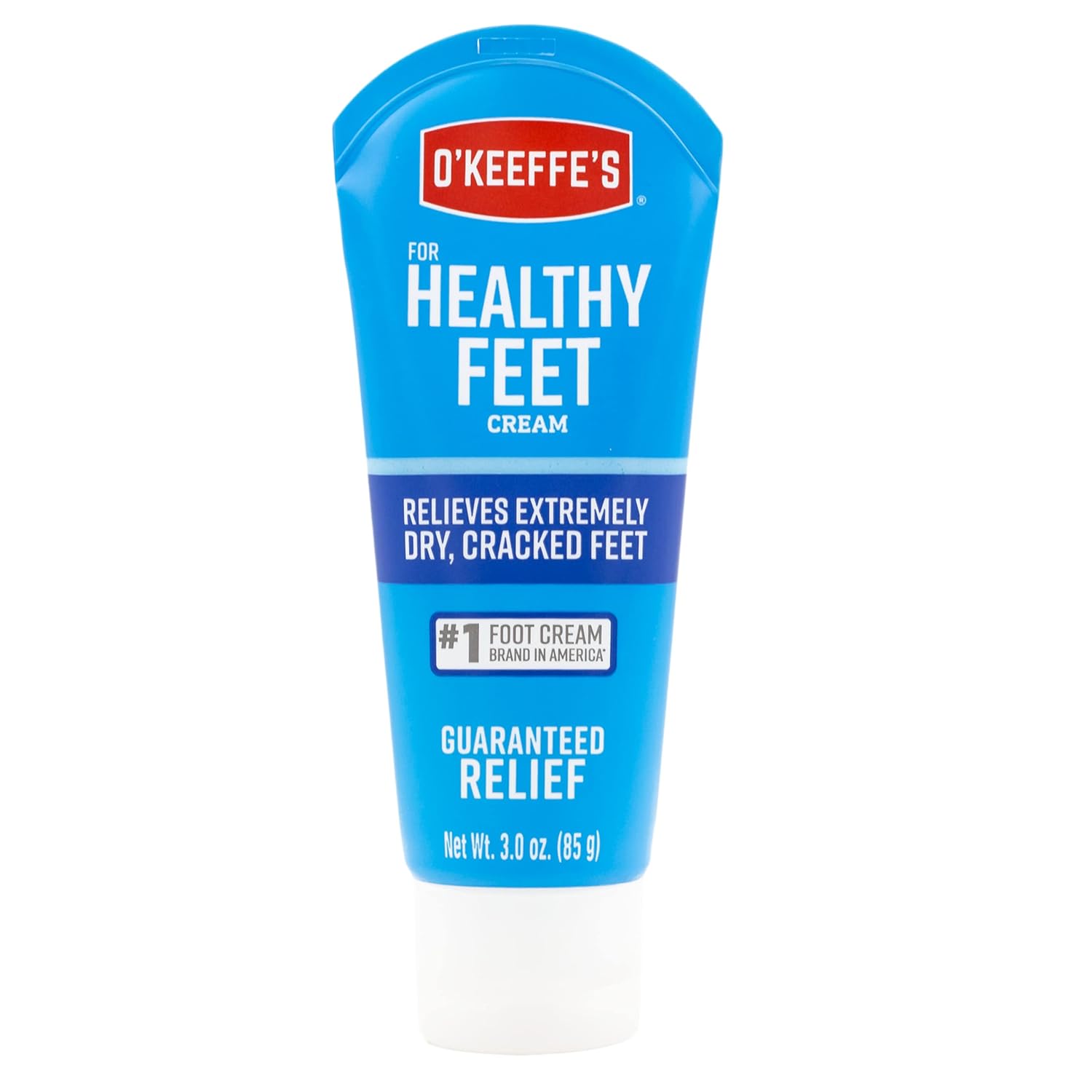 O'Keeffe's Healthy Feet Foot Cream 3.0 Ounce Tube for Extremely Dry Cracked Feet
