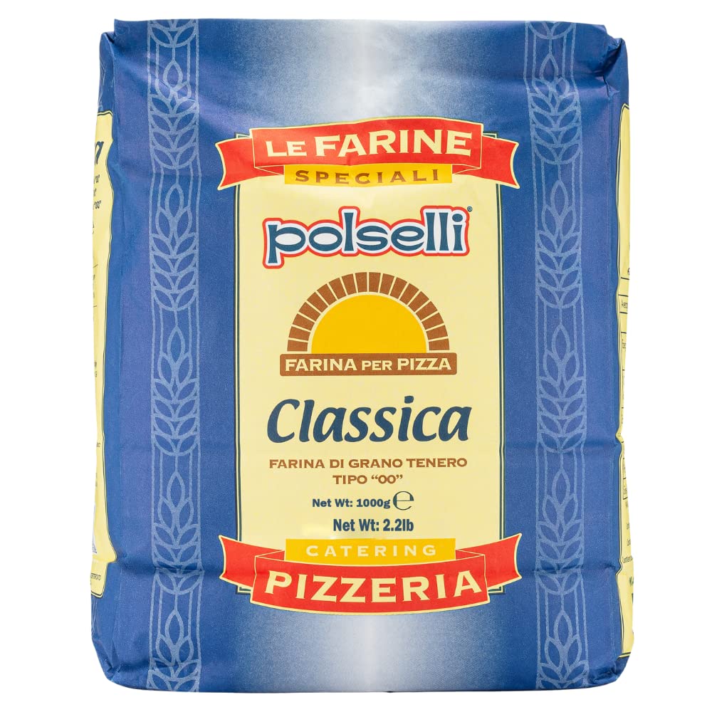 Classica Tipo 00 Double Zero Extra Fine Flour 11 lbs All Natural Unbleached