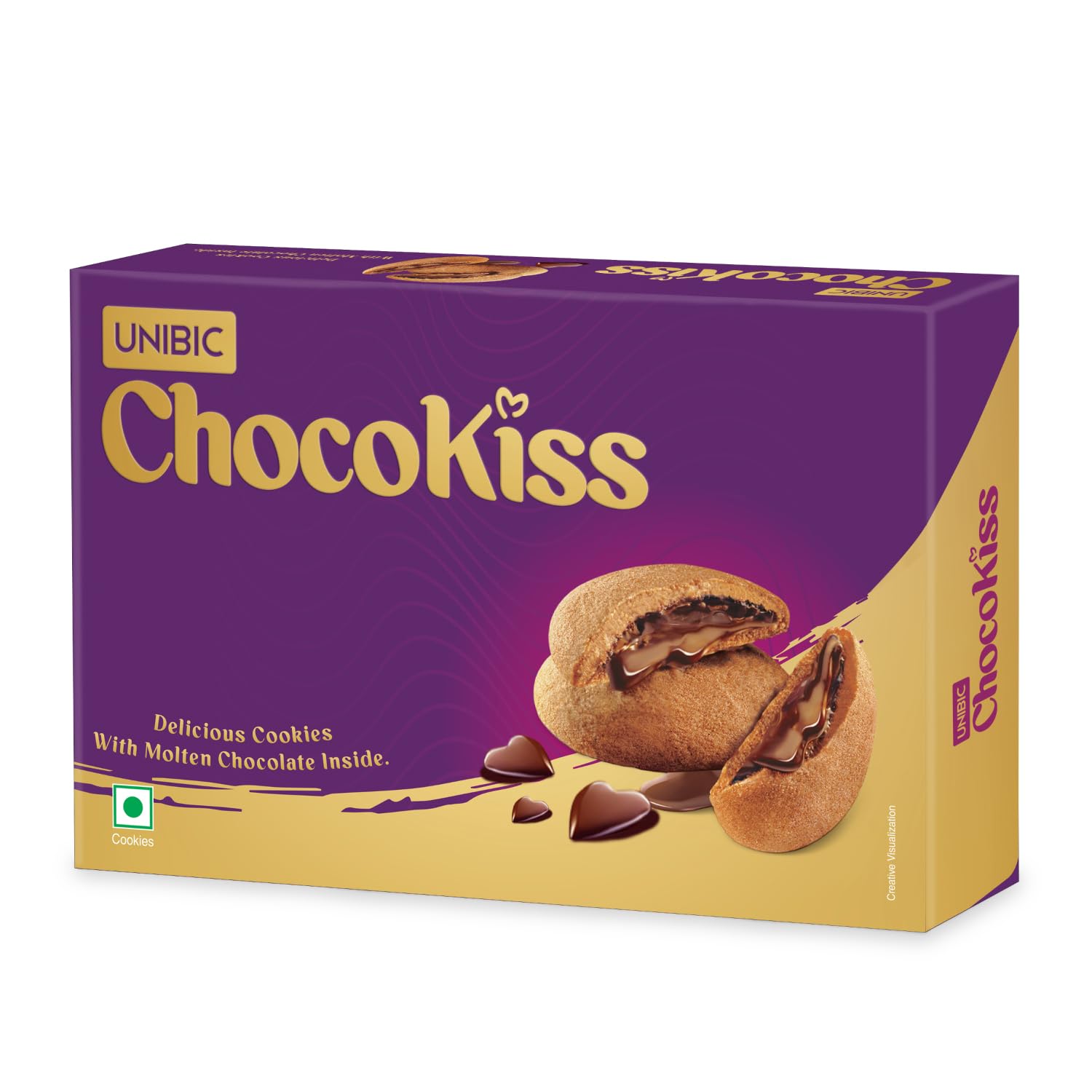 Unibic Choco Kiss Cookies 250g Rich Chocolate Filled Crunchy Biscuits New