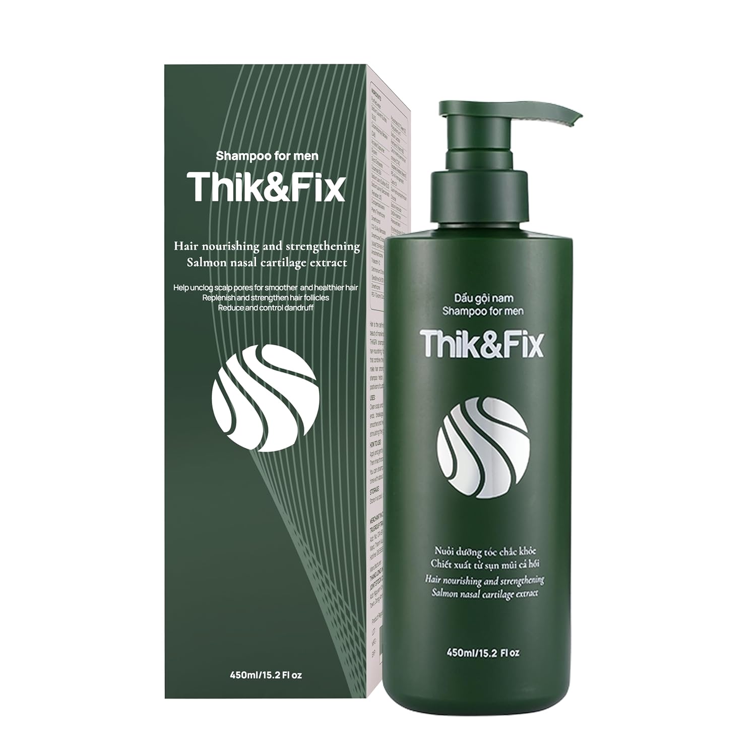 Thick&Fix 15.2oz Intensive Hair Loss & Growth Shampoo for Damaged Hair Thickening - Image 6