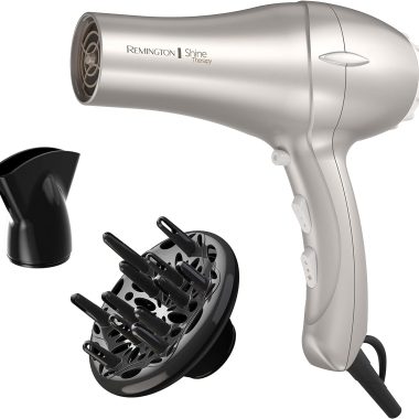 REMINGTON Shine Therapy 1875W Hair Dryer Infused with Argan Oil and Keratin