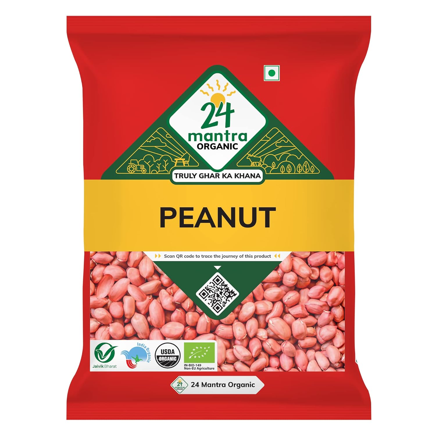 24 Mantra Organic Unrefined Groundnut Oil 1 Liter Pack Chemical Free Pesticides Free - Image 7