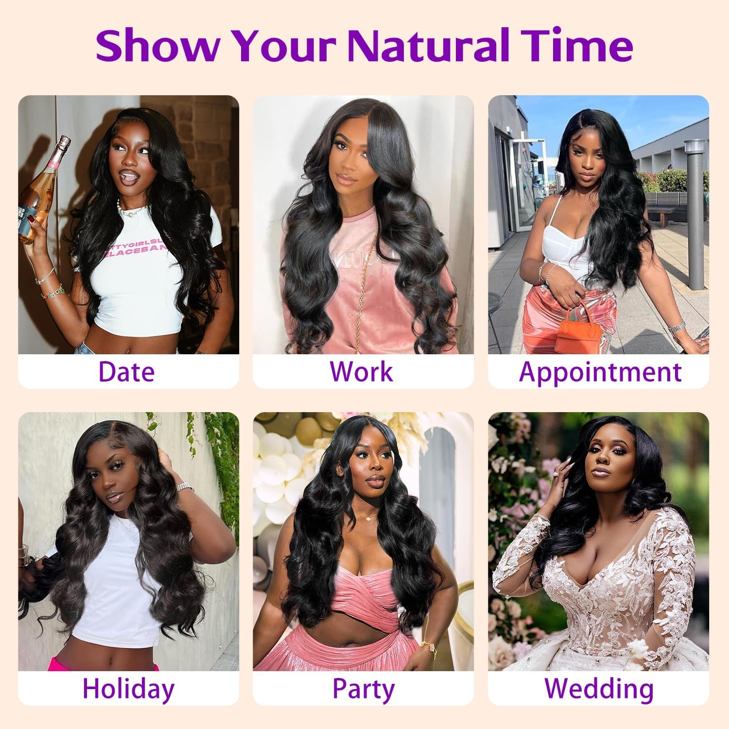 100% Unprocessed Brazilian Virgin Body Wave Human Hair Bundles 3 Piece Set Natural Black Color 10A Grade Extensions for Women - Image 7