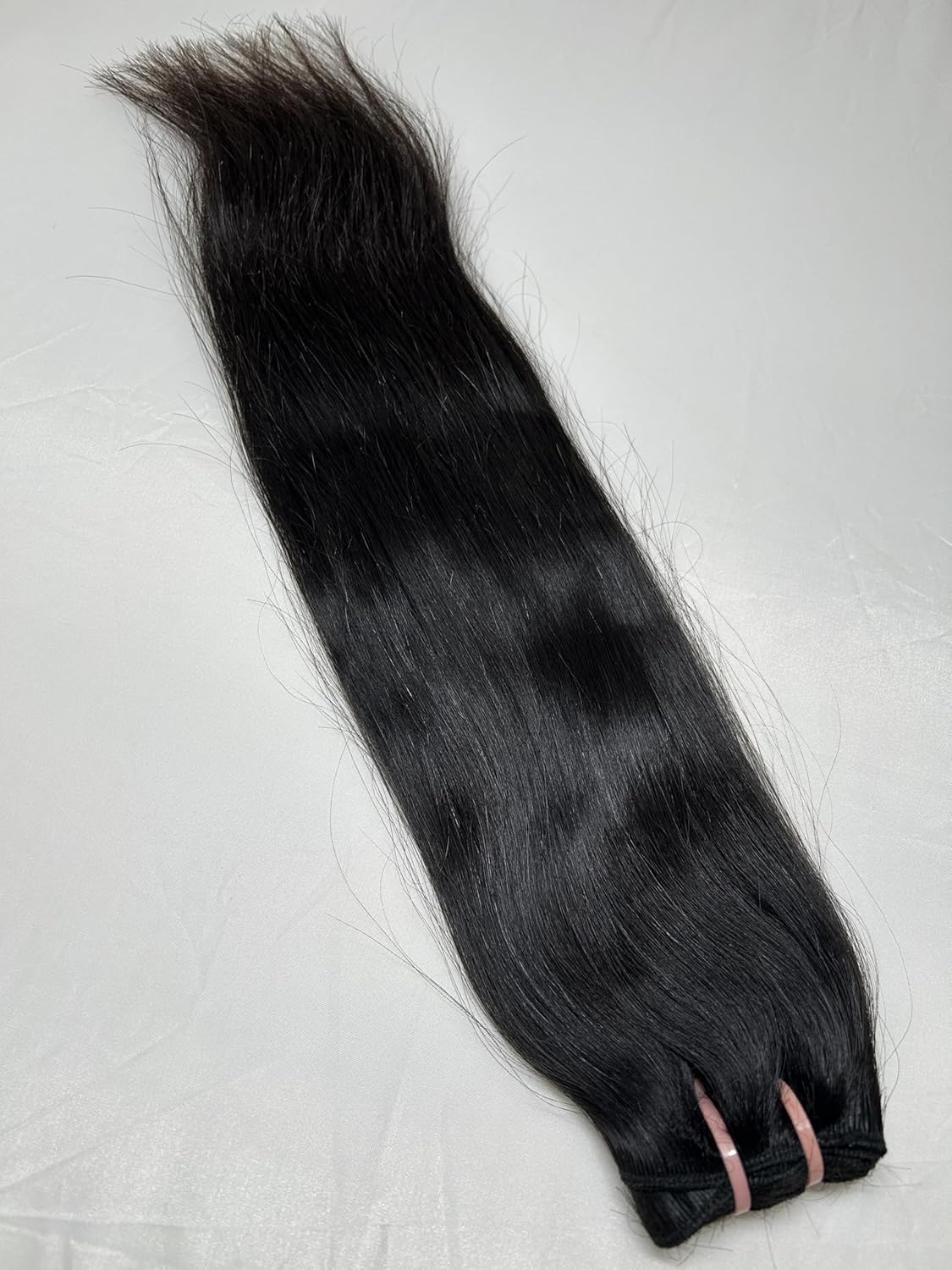 100 Gram Natural Straight Hair Bundle 10 Inch Double Weft 100% Raw Unprocessed - Image 4
