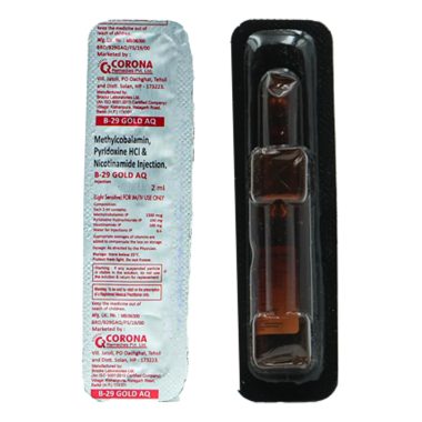 Gold AQ B-29 Injection 2 ml Sterile Solution
