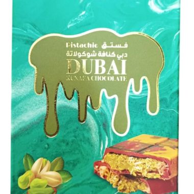 Choco Fresh Dubai Kunafa Chocolate Bar 200gm Pistachio Cream 40% Cocoa Butter Milk Chocolate
