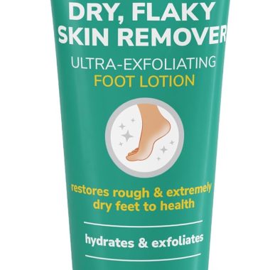 Dr. Scholl's Ultra Exfoliating Foot Lotion Cream 3.5 oz for Dry Flaky Rough Cracked Feet