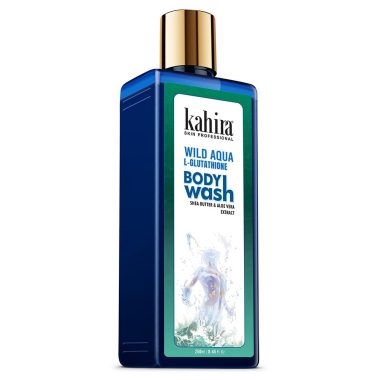 Kahira Wild Aqua L-Glutathione Body Wash 250ml Deep Cleansing Brightening Formula For Glowing Hydrated Skin
