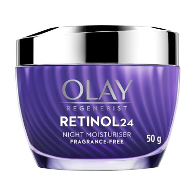 Olay Regenerist Retinol 24 Fragrance-Free Night Cream 50g for all Skin Types