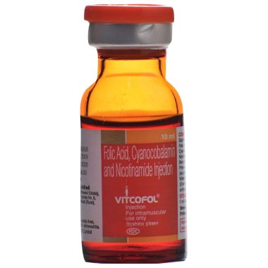 Vitcofol 10ml Injection Vial - Medical Grade Liquid Supplement