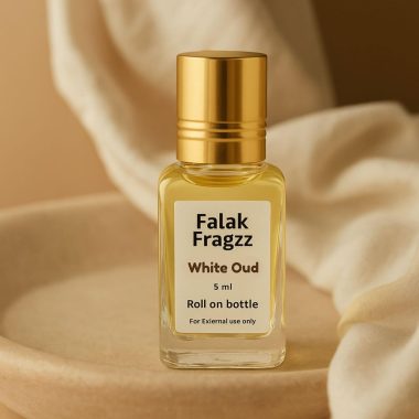 White Oudh Natural Organic Attar Perfume Roll On 5ml for Special Occasions