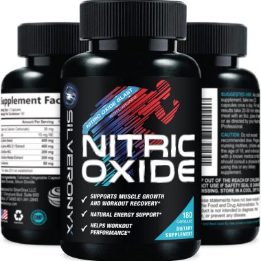 Extra Strength Nitric Oxide Booster Supplement 180 Capsules with L Arginine, Citrulline, AAKG, Beta Alanine